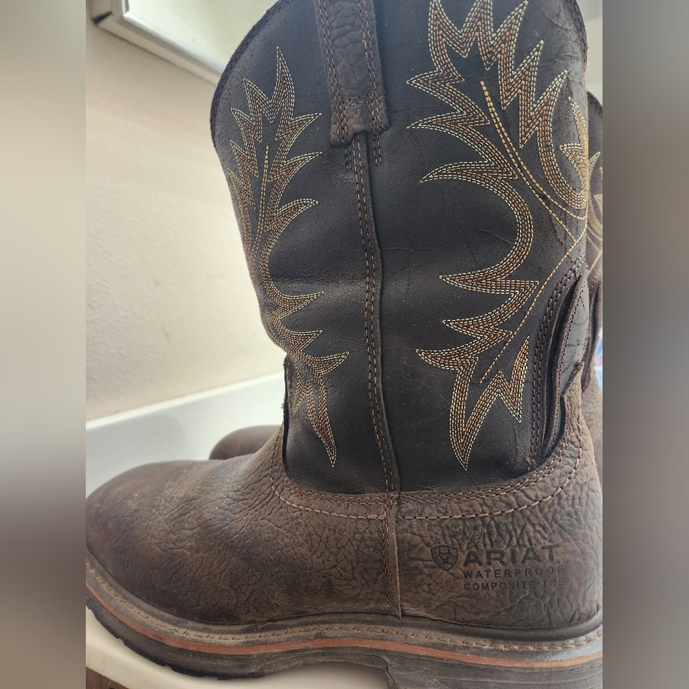 Ariat Mens Workhog H20 Western Boots Composite Toe